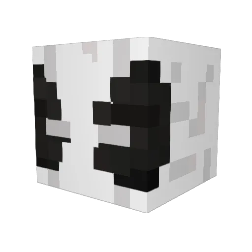 Dedkaka Minecraft avatar head, 3D render