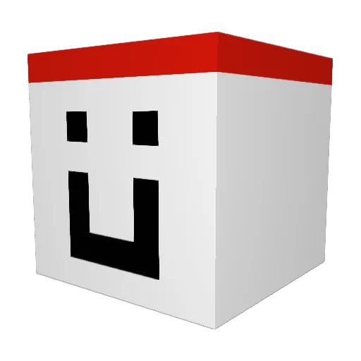 Dedohexdragon Minecraft avatar head, 3D render