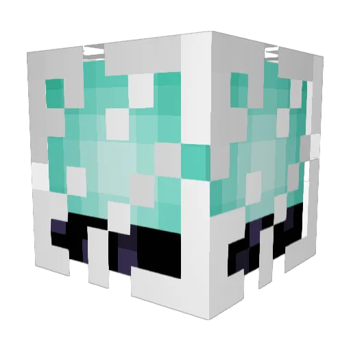 Dedzia14Forever Minecraft avatar head, 3D render