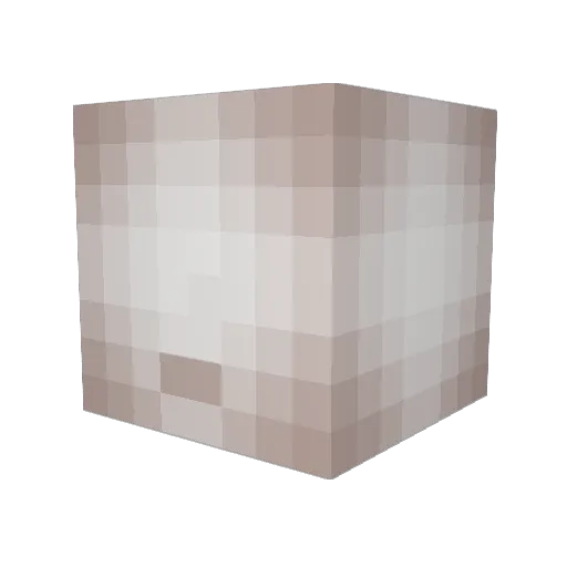 DeeBoyyFresh Minecraft avatar head, 3D render