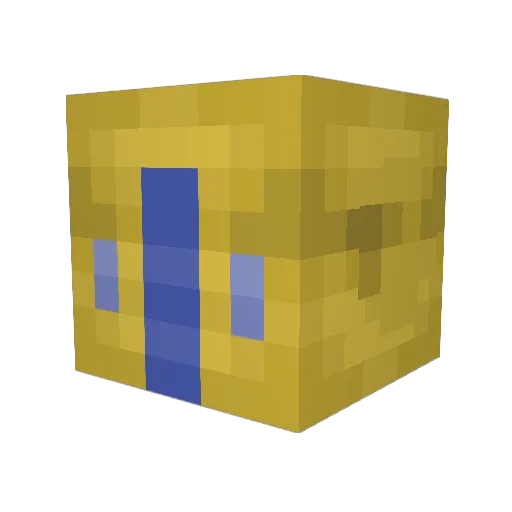 DeeDeshunS Minecraft avatar head, 3D render