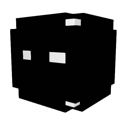 DeeJayReeper Minecraft avatar head, 3D render