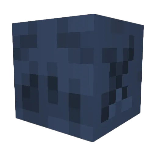 Deebl Minecraft avatar head, 3D render