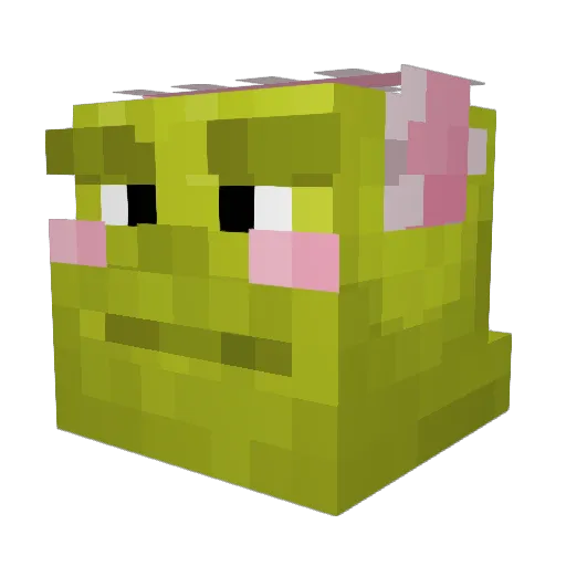 Deebo_Slice Minecraft avatar head, 3D render
