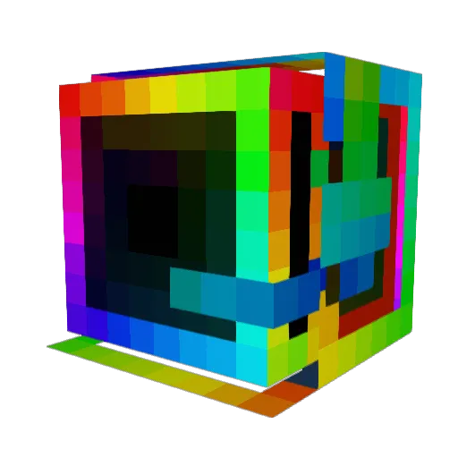 Deedjaay Minecraft avatar head, 3D render