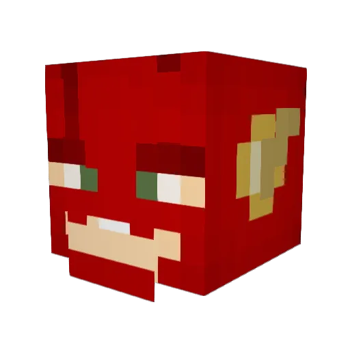 Deep2003 Minecraft avatar head, 3D render