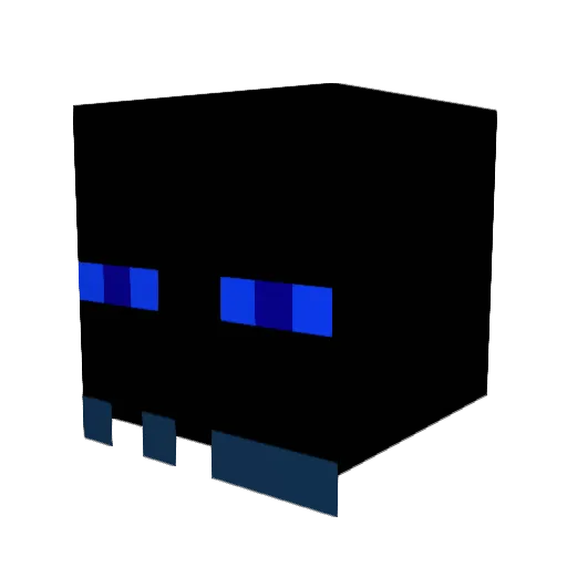 Deep3st Minecraft avatar head, 3D render
