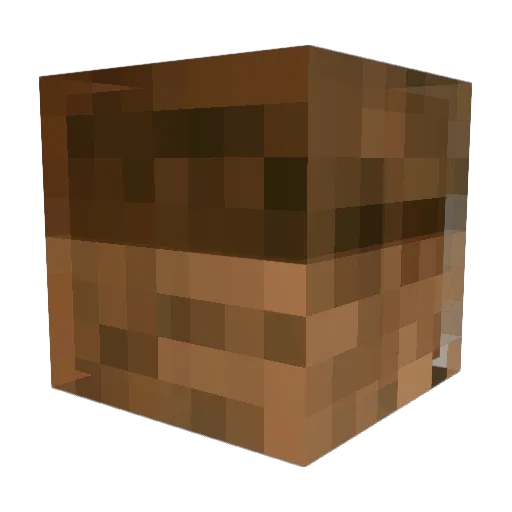 DeepSeek_R3 Minecraft avatar head, 3D render