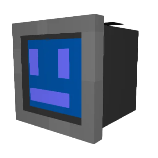 DeepSpace409 Minecraft avatar head, 3D render