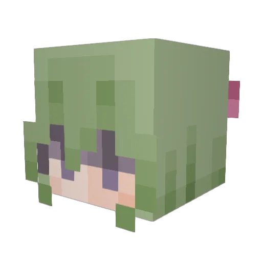 DeeplyUneasy999 Minecraft avatar head, 3D render