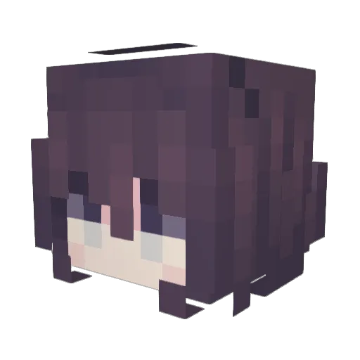DeepskyKrek Minecraft avatar head, 3D render