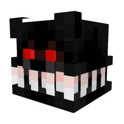 DeerDancee Minecraft avatar head, 3D render