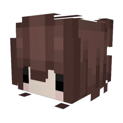 Deer_Devil Minecraft avatar head, 3D render