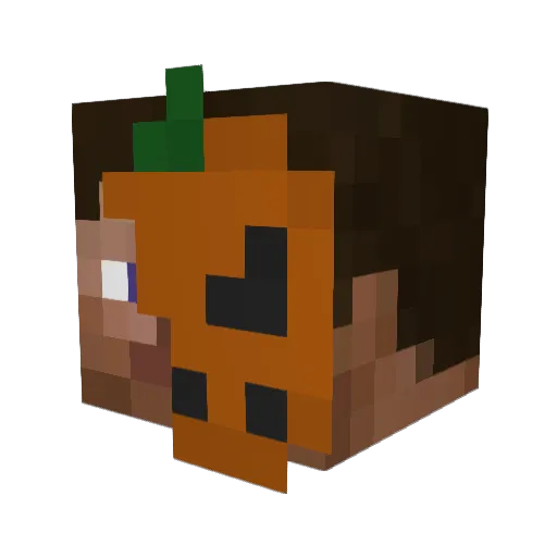 DeezEggs0 Minecraft avatar head, 3D render
