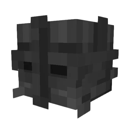 DeezSkills Minecraft avatar head, 3D render