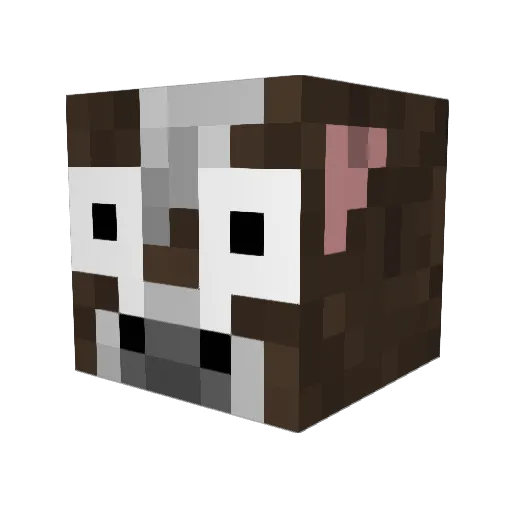 DefeatedGerm97 Minecraft avatar head, 3D render