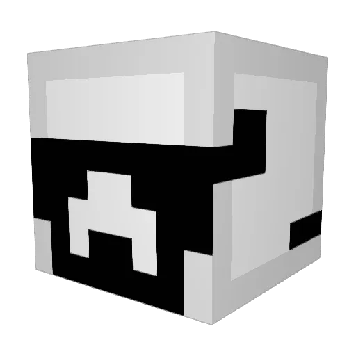 DeformedSupreme Minecraft avatar head, 3D render