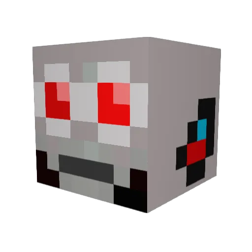 Degz4682 Minecraft avatar head, 3D render