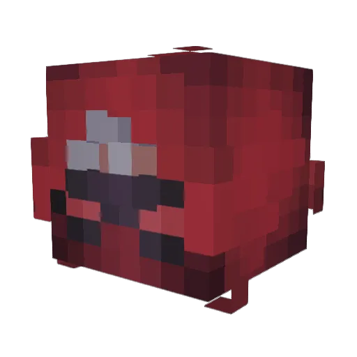 Dehagen Minecraft avatar head, 3D render