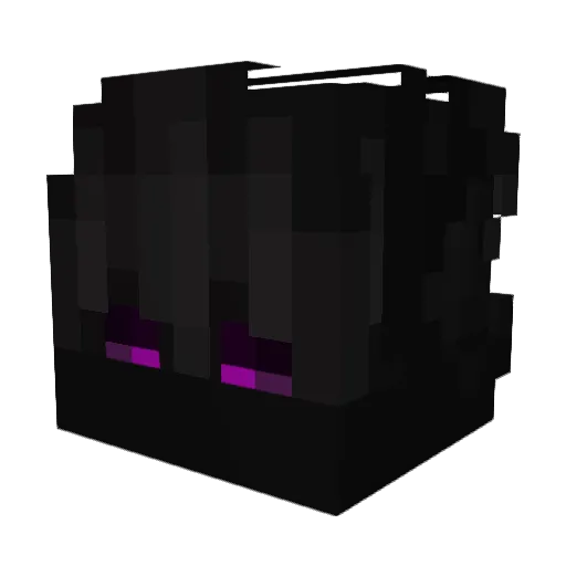 Deily Minecraft avatar head, 3D render