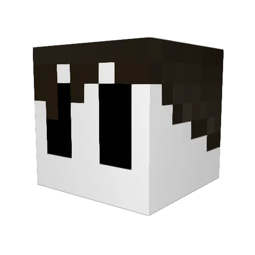 Deimos1703 Minecraft avatar head, 3D render
