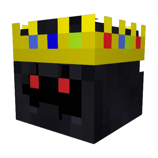 Deimos_Cerberus Minecraft avatar head, 3D render
