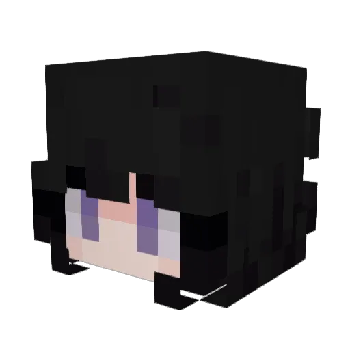 DeineEnte Minecraft avatar head, 3D render