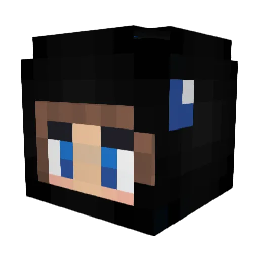 DeineMumIsBae Minecraft avatar head, 3D render