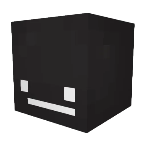 DeineSterbehilfe Minecraft avatar head, 3D render