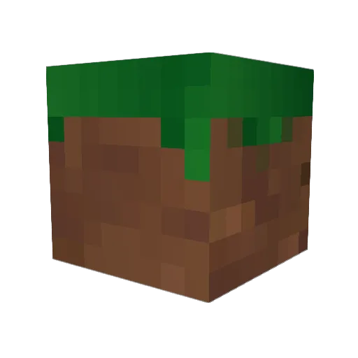 Deisab Minecraft avatar head, 3D render