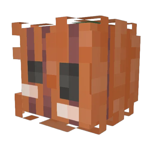 DeityGhostWalker Minecraft avatar head, 3D render