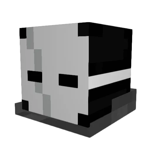 Deiv06 Minecraft avatar head, 3D render