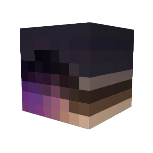 Deivuks6 Minecraft avatar head, 3D render