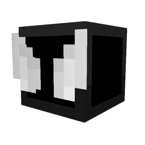 Deji_11 Minecraft avatar head, 3D render