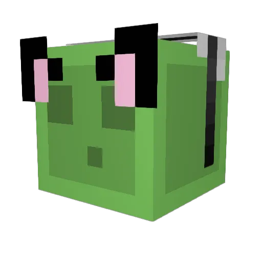 Dejvi0512 Minecraft avatar head, 3D render