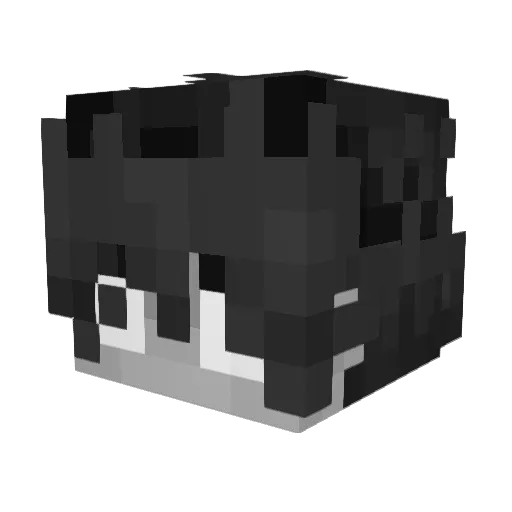 Dek325 Minecraft avatar head, 3D render