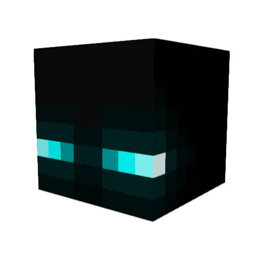 Dekusi123 Minecraft avatar head, 3D render