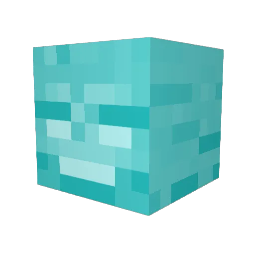 DelArcane Minecraft avatar head, 3D render