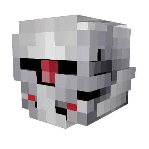 DelBosque Minecraft avatar head, 3D render
