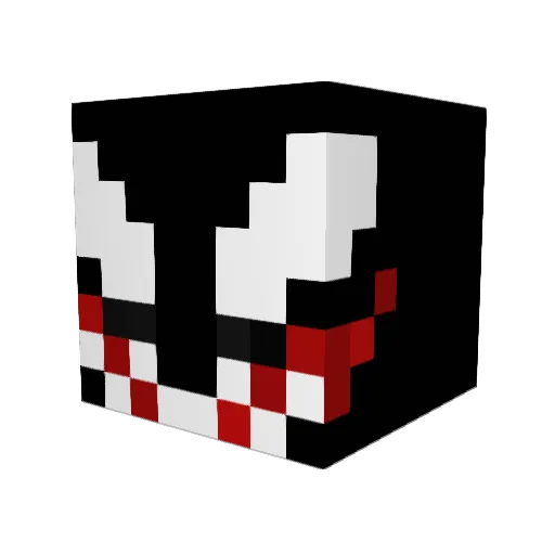 DelChapo Minecraft avatar head, 3D render