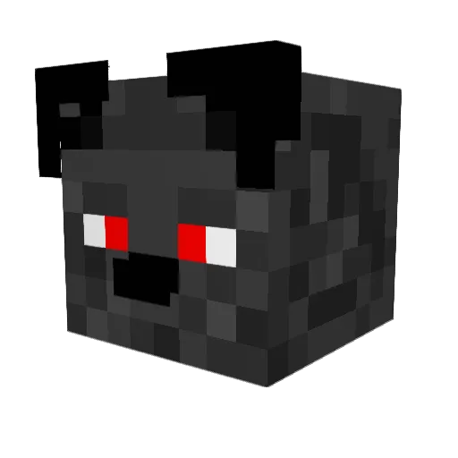 Minecraft-Avatar von Del_Wolf: Kopf als 3D-Render