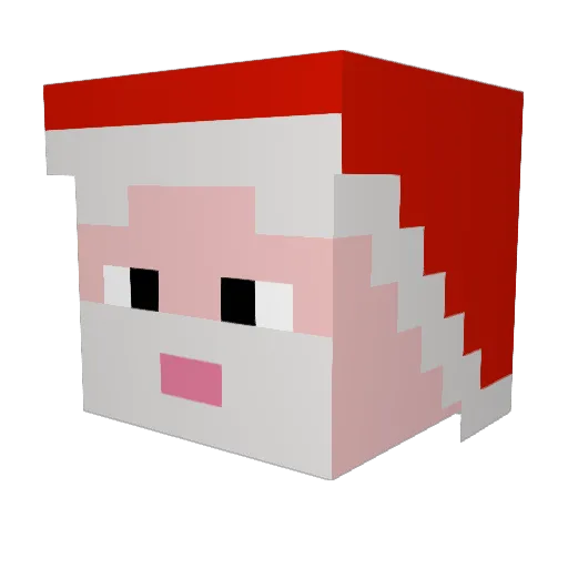 Delacor Minecraft avatar head, 3D render