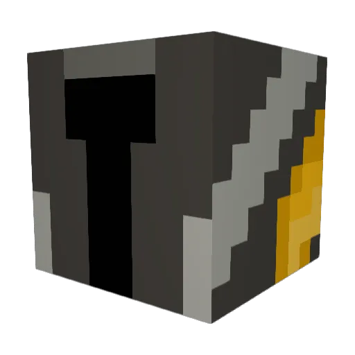 Delearium Minecraft avatar head, 3D render