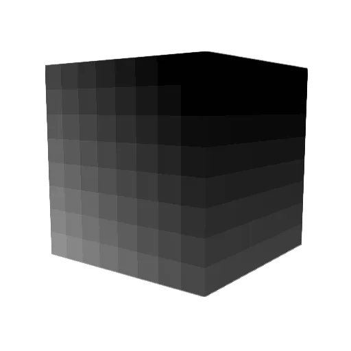 Delesyt Minecraft avatar head, 3D render