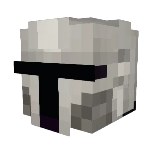 DeletePlease420 Minecraft avatar head, 3D render