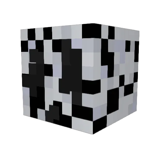 Deleted_Account7 Minecraft avatar head, 3D render