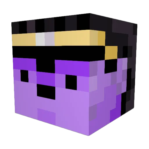 DeliZombie97 Minecraft avatar head, 3D render