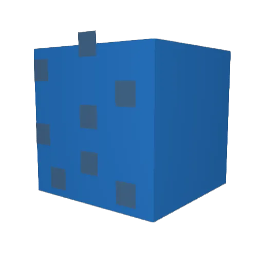 DeliciousManx26 Minecraft avatar head, 3D render