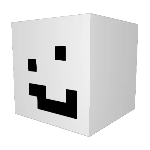 Delioraz Minecraft avatar head, 3D render