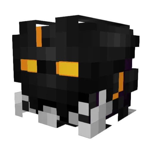 Delliottism Minecraft avatar head, 3D render